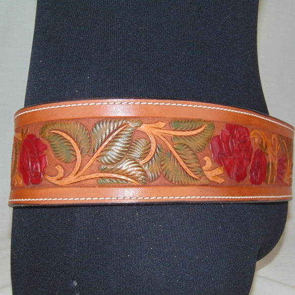 LEATHER SASH BELT main image 4